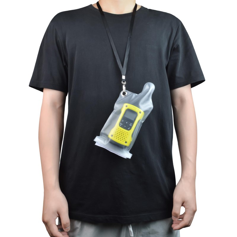 YNIBST 100% Waterproof Small Radio Case for Handy Machines, Waterproof