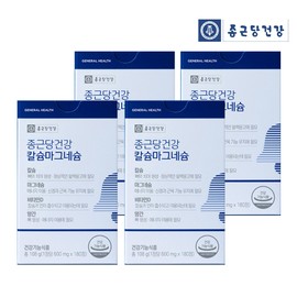 Chong Kun Dang Health Calcium Magnesium Vitamin D Manganese 180 tablets 4 boxes / 종근당건강 칼슘 마그네슘 비타민D 망간 180정 4박스