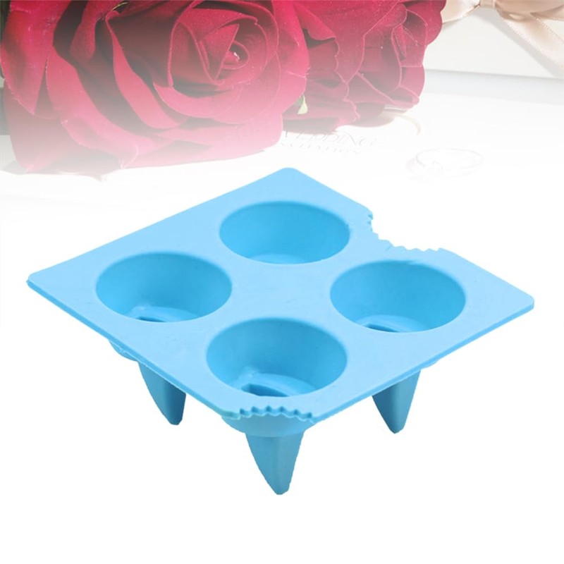 DOITOOL 1pc Shark Fin Ice Grid Ice Mold Creative Novel