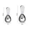 Set of 2 Stainless Steel Coffee Scoops Measuring Coffee Spoons