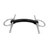 Equine Smile ES0112 Snaffle Bit with Flexible Rubber Bar Bit