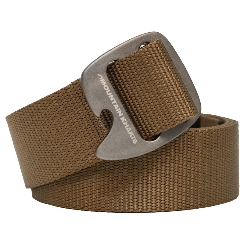 Mountain Khakis Men's Solid Webbing Belt, One Size, Gunmetal