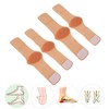 2 Pairs Arch Pad Adhesive Support Silicone Insole Elastic Flat