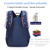 Geometric-Print Backpacks for Teen Boys School, Bookbags for Boys Elementary,