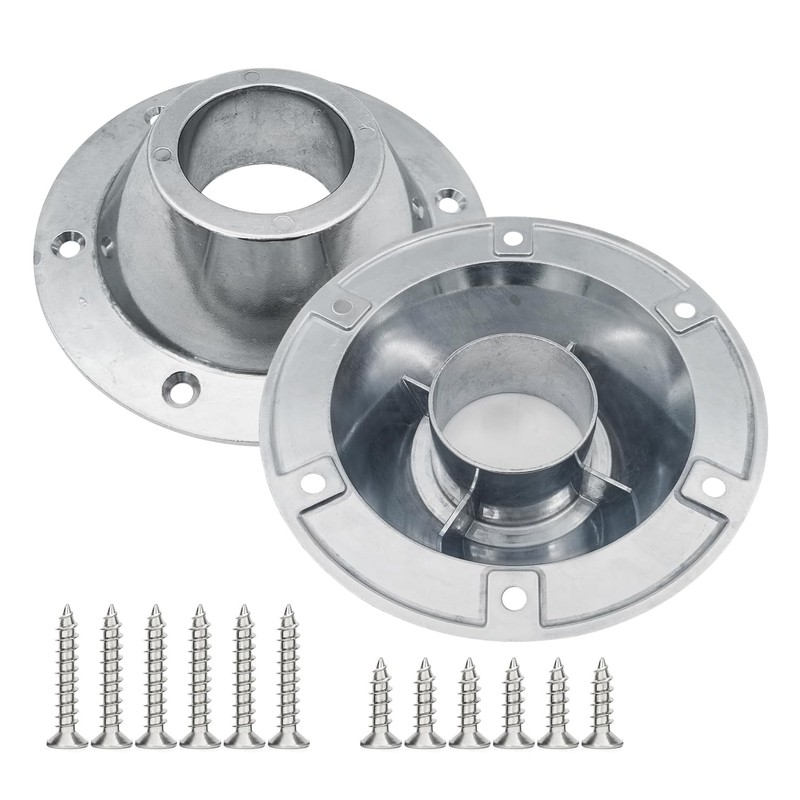 JT-HLM 2 Pack RV Table Base Mount, Aluminum RV Pedestal