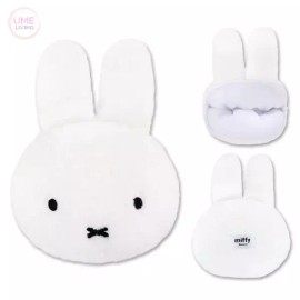 Miffy 미피 얼굴 파우치 뽀글이 미니 화장품 가방 동전지갑 Miffy Face Pouch Poguri Mini Makeup Bag Coin Purse