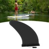 11in Surf SUP Fin PVC Fixed Socket Type Black Center