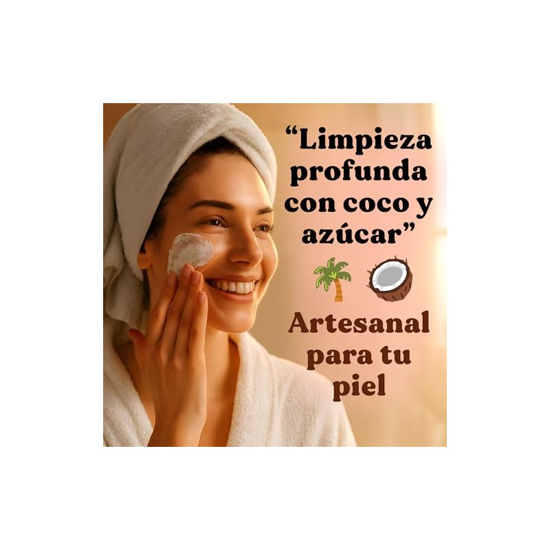 Exfoliante Facial - Natural - Orgánico - Suave - Limpieza