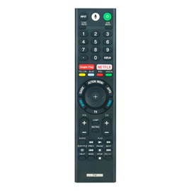 New Replaced Universal Voice Remote Control RMF-TX300U fit for Sony Smart LED TV 4K Ultra HDTV Bravia KDL50W800C KDL-50W850C XBR-75X930D XBR-75X940D XBR-75X940E XBR-55X850C XBR-55X890C XBR55X890C