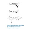 Wall Shelf, 25 x 25 x 4 cm, Floating Hanging