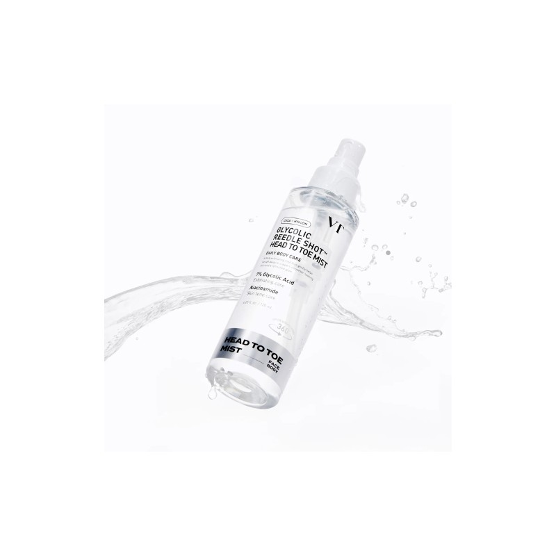 VT Cosmetics [VT Cosmetics]Glycolic Acid Reedle Shot Head-to-Toe Mist 120ml