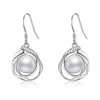 VONALA Pearl Earrings Silver 925 Earrings Pearl Earrings Pearl Earrings