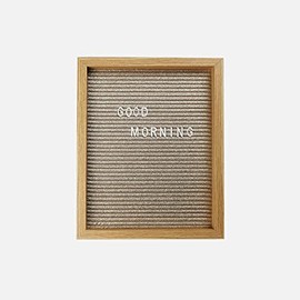 Philip Whitney Letterboard Bulletin Gold Wood Frame - 16x20