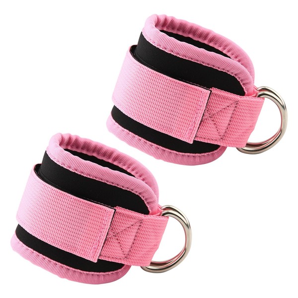 2uds Correas de Tobillo Gym, Acolchada con Neopreno Anillo en