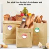 Days of The Week Stickers,3500 Food Labels Stickers,Circular Full Week