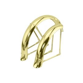 ALTALINE Gold 16" Bicycle Flared Adjustable Bike Fender Set
