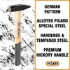 Picard 0000102-0300 Hand-/Rivetting Hammer 300g German Pattern of Hickory, Brown/Black