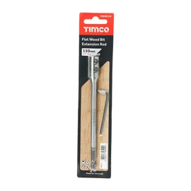 TIMco FBEQR150 Flat Bit Extension Rod 150mm