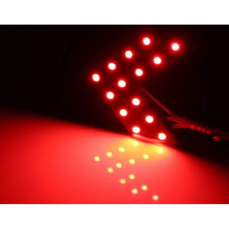 iJDMTOY Pair 14-SMD Arrow Shape LED Circuit Board Panels For