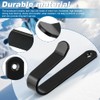 HONUTIGE Snowboard Wall Mount Clips, Horizontal Snowboard Hanger Rack Snowboard