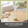 Travel Bottles Empty Clear Refillable Bottle Air Travel Size Shampoo