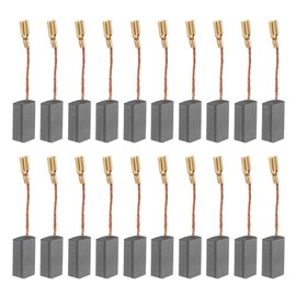 20 Piece Carbon Motor Brushes, Carbon Brushes Motor Charcoals, Carbon Brushes Charcoal Pens, 100 Electric Motor Carbon Brushes, Carbon Brushes for Engine Cleaning, 5 mm x 8 mm x 16 mm