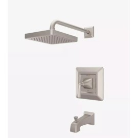 Pfister Tub & Shower Trim, Park Ave Brushed Nickel R89-8FEK. Y9
