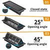 2 Pack 4x10 Vent Deflectors & Floor Vent Covers, Adjustable