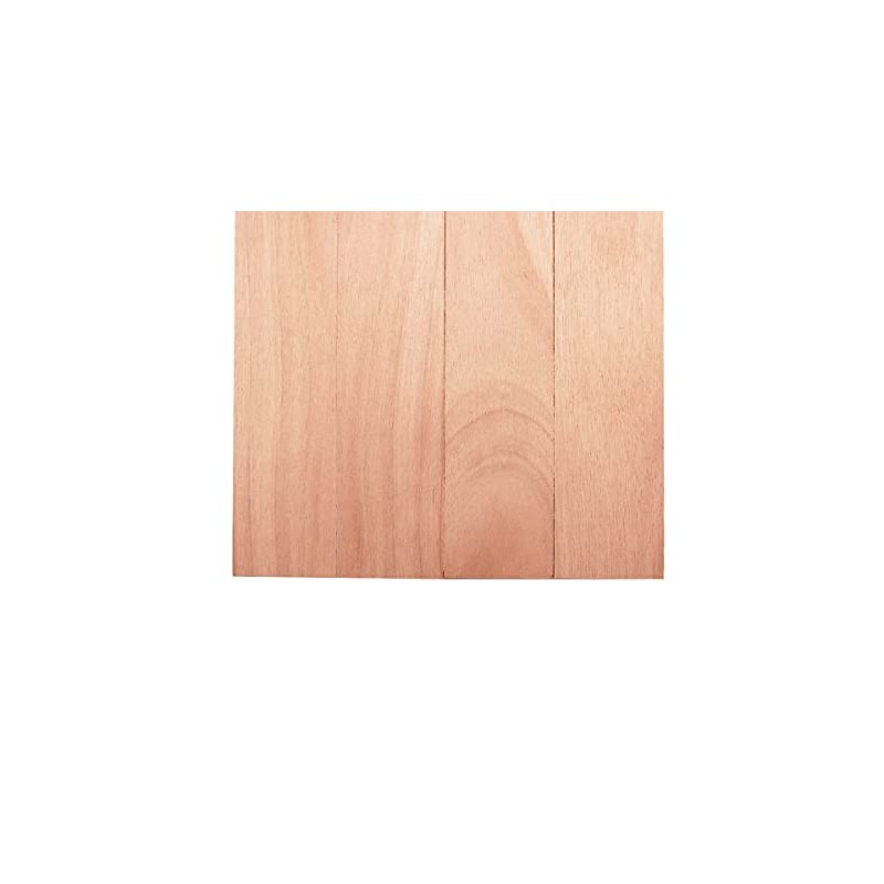 Barrington Hardwoods Okoume Lumber Boards - 3/4" x 2" (4