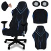 Yilnlg 4Pcs Stretch Gaming Chair Cover Breathable Washable Protective Cover