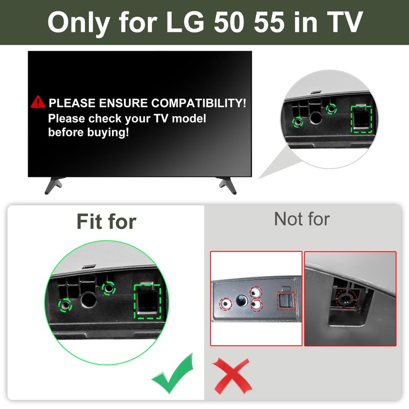 50 55 Inch 50UP/55UP Series TV Stand for LG TV