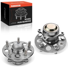 A-Premium 2 x Rear Wheel Bearing and Hub Assembly with 5-Lug Compatible with Honda Civic 2013 2014 2015