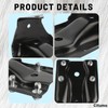 722032 Rear Leaf Spring Bracket Kit Compatible With 1999-2015 Silverado