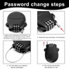 Weploda Cable Lock, Cable Lock, Combination Lock, 70 cm, Portable