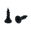 #6 x 5/8" Wood Screw 100PCS Black Phosphate Coated Stainless