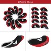 10 Pcs Neoprene Golf Club HeadCovers Iron Head Protect Cover