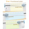 Firbon 3-in-1 Paper Cutter, 9" Compact A5 Paper Trimmer with