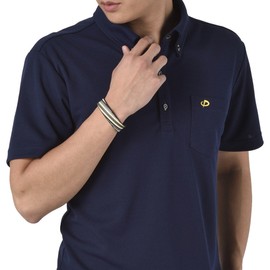 ファイテン(phiten) ブレスレット RAKUWA ブレスS シリコーン スラッシュライン ブラック/レッド 17cm