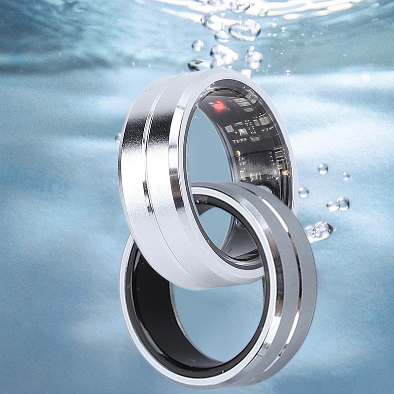 Smart Ring Fashionable Elegant Lightweight IP68 Waterproof Pedometer Wearable Sleep