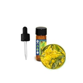 Cassie Sweet (Acacia Farnesiana) Absolute Essential Oil - Russian Mimosa (Mimoza) - Therapeutic, Pure, Undiluted, Uncut - Aromatherapy, Perfumery, Cosmetics, Skin Care, Massage - 3.7ml (1/8 oz)