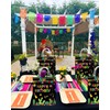 16 bolsas mexicanas para fiestas de cumpleaños, fiestas de cumpleaños,