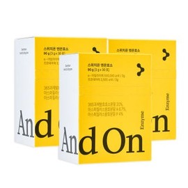 Switch On En-On Enzyme 3g x 90 packets Carbohydrate, Protein, and Gluten Breakdown, Grain Digestion Enzyme / 스위치온 엔온효소 3g x 90포 탄수화물 단백질 글루텐 분해 곡물 소화 효소
