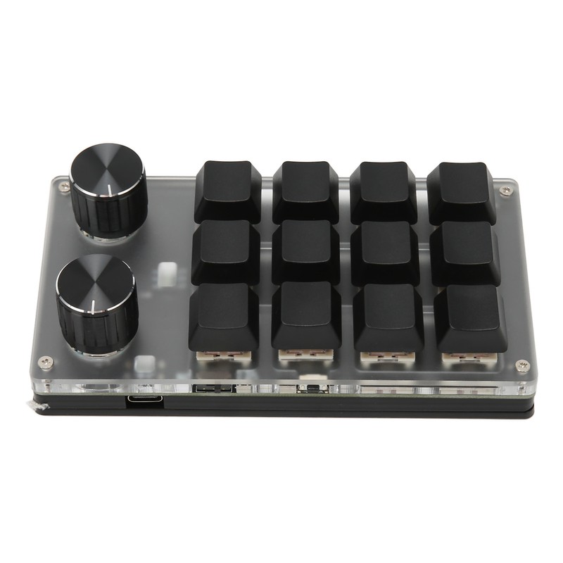 Mini Keypad Knob Design Red Switch Dual Mode Plug and