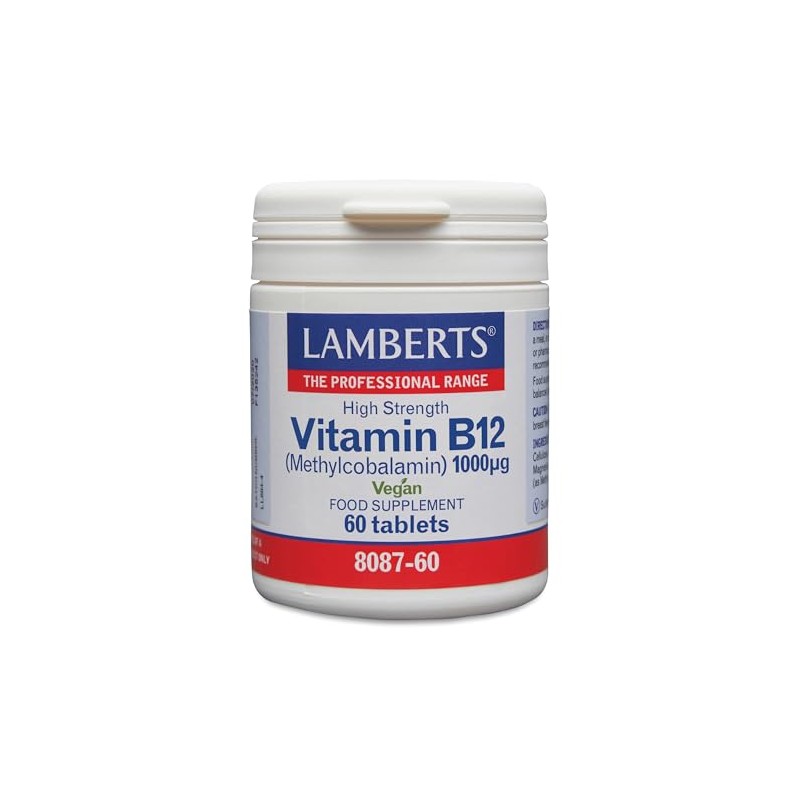 Lamberts Vitamin B12 1000mcg, 60 Tablets
