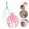 Healvian Ergonomic Scalp Massaging Tool Steel Scalp Massager Neck Massager