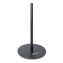 wenco Steel Kitchen Roll Holder - Elegant Kitchen Roll Stand for Common Rolls - Sturdy Kitchen Roll Holder with Easy Assembly - Durable Design for Any Kitchen, Black