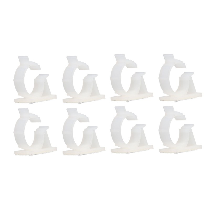 100Pcs Cable Management Clip Adjustable Adhesive PA66 Nylon Cord Organizer