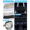 BESTVIEW Windshield Sun Shade Compatible with Ford Mustang 2015-2024, Foldable