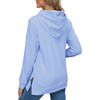 Beimuc XL Sky Blue Hoodies for Women 2025 Fashion LightWeight