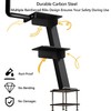 BUYYAH Trailer Step with Handle, Dual-Step Universal Boat Hauler Step,